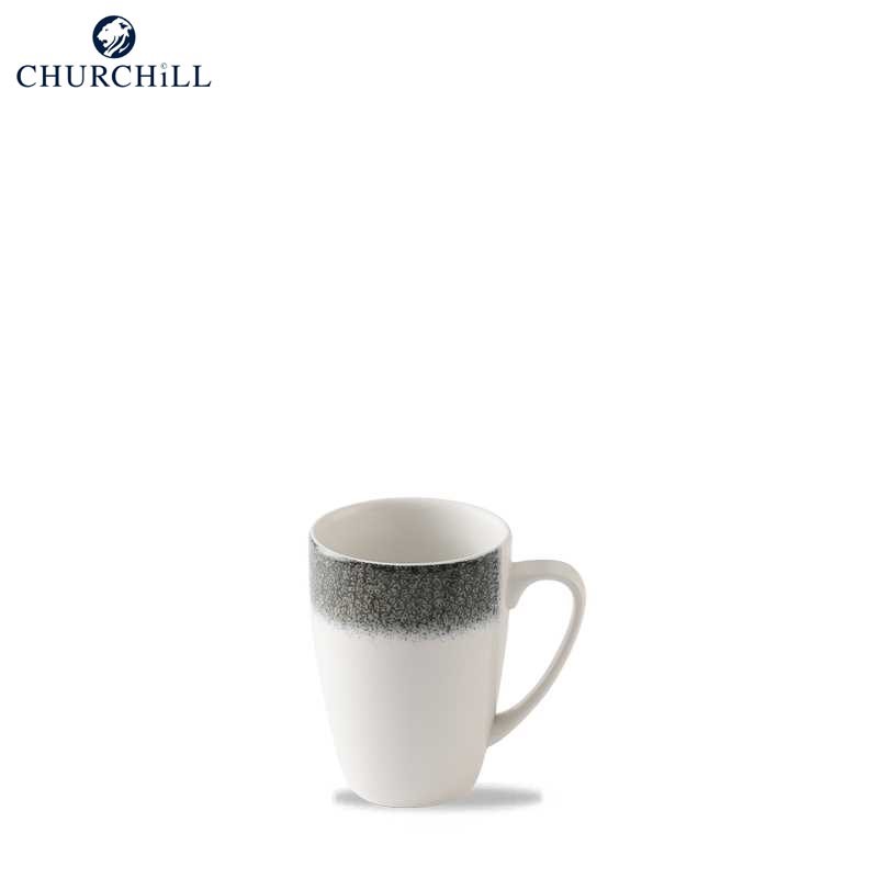 Raku Quartz Black Profile Mug 12oz Box 12